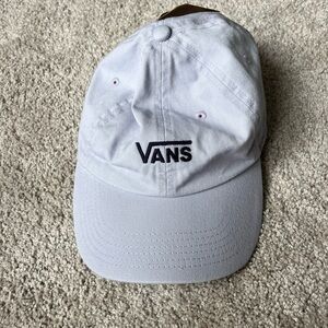 Vans White Baseball Cap